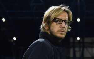 FERRARA, ITALY - NOVEMBER 15: Italy U21 head delegation Massimo Ambrosini looks on before the International friendly match between Italy U21 and England U21 on November 15, 2018 in Ferrara, Italy. (Photo by Alessandro Sabattini/Getty Images)