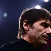Tottenham Hotspur's Italian head coach Antonio Conte looks on prior to the UEFA Champions League round of 16, first leg football match between AC Milan and Tottenham Hotspur on February 14, 2023 at the San Siro stadium in Milan. (Photo by Marco BERTORELLO / AFP) (Photo by MARCO BERTORELLO/AFP via Getty Images)